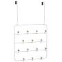 Umbra Estique Over-The-Door Multi-Use Organizer, White Umbra Estique Over-The-Door Multi-Use Organizer, White