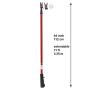 No Ladder PRO MAX with Dual Heads & 25 Rapid Release Christmas Light Clips for use on Shingles, Gutters, and Eaves