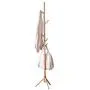 FUTER Floor Standing Coat Rack Hat Stand Hanger Structure 8 Hooks Clothes Rail FUTER Floor Standing Coat Rack Hat Stand Hanger Structure 8 Hooks Clothes Rail