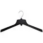 Hanger Central Heavy-Duty Black Plastic Closet Department Store Coat Hangers, 17 Inch, 50 Pack Hanger Central Heavy-Duty Black Plastic Closet Department Store Coat Hangers, 17 Inch, 50 Pack