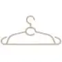 SAASNY Plastic Hangers,10 Brown 46cm Plastic All Purpose Clothes Garment Coat Hangers Space Saving with Non-Slip Trouser Bar and Tie Rack Ideal for Home and Shops - Space Saving Solution SAASNY Plastic Hangers,10 Brown 46cm Plastic All Purpose Clothes Garment Coat Hangers Space Saving with Non-Slip Trouser Bar and Tie Rack Ideal for Home and Shops - Space Saving Solution