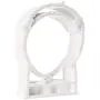 101-115HSPPwhite10packfba white surface mount polypropylene pipe hanger, American Made for 4 inch pipe, one-piece hanger for pipes, cable, conduit 101-115HSPPwhite10packfba white surface mount polypropylene pipe hanger, American Made for 4 inch pipe, one-piece hanger for pipes, cable, conduit