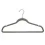 Michael Graves Design Ultra-Thin Non-Slip Velvet Clothing Hangers, Flocked & Durable, Closet Space Saving, for Garments, Suits, Dresses, Pants, Shirts, Coats, 50 Pack (Taupe)