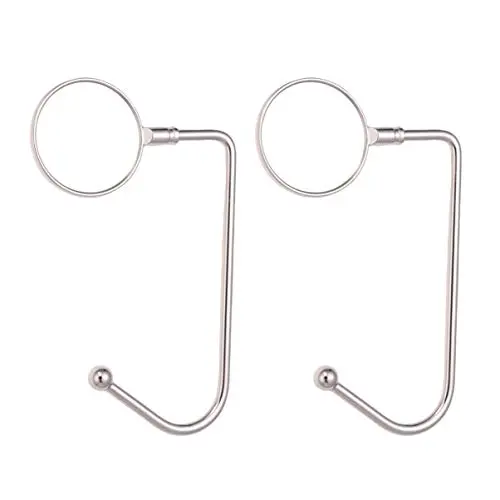 LIOOBO 2PCS/6PCS Purse Hooks Durable Non-slip Shoulder Bag Christmas Stocking Handbag Hangers Holders Hooks
