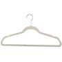 Tangkula Velvet Hangers, 100-Pack Non Slip Heavy Duty Hold Up to 10 lbs Slim Design Space Saving 360 Degree Swivel Clothes Hangers, for Suit Coat Jackets Pants and Dress, Standard Hanger (Mulitcolor)