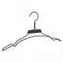 Luxury Wide Shoulder Matte Black Metal Coats Hanger for Clothes, Strong Double Line Heavy Duty Garment Hanger (10 Pieces) Luxury Wide Shoulder Matte Black Metal Coats Hanger for Clothes, Strong Double Line Heavy Duty Garment Hanger (10 Pieces)