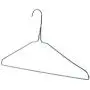 HANGERWORLD 100 Silver 16inch Wire Metal Pants Bar Coat Clothes Garment Hangers HANGERWORLD 100 Silver 16inch Wire Metal Pants Bar Coat Clothes Garment Hangers