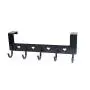 2 Packs Dosens Over the Door Hook Hanger Rack, Heavy Duty Aluminum Organizer for Storage Holder Hanging Hats, Coats, Towels, Clothes, Bags- 5 Hooks 2 Packs Dosens Over the Door Hook Hanger Rack, Heavy Duty Aluminum Organizer for Storage Holder Hanging Hats, Coats, Towels, Clothes, Bags- 5 Hooks