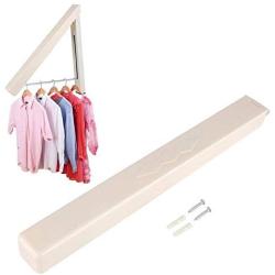 Folding Retractable Indoor Wall Clothes Hangers Organizer Magic Clothes Towel Drying Towel Rack for Scarf Belt Bra Suit