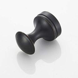 LIOOBO Brass Wall Hook Decorative Robe Coat Hook Bathroom Towel Hanger Closet Clothes Hat Hanging Rack for Kitchen Home (Black)