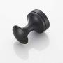 LIOOBO Brass Wall Hook Decorative Robe Coat Hook Bathroom Towel Hanger Closet Clothes Hat Hanging Rack for Kitchen Home (Black)