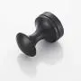 LIOOBO Brass Wall Hook Decorative Robe Coat Hook Bathroom Towel Hanger Closet Clothes Hat Hanging Rack for Kitchen Home (Black)