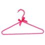 FRECI Pearl Beaded Clothes Hanger Coat Trouser Dress Pants Hanger Rack for Home Boutique Clothes Shop Wedding Decor - Rose Red