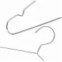 40CM Metal Clothes Hanger with Groove/Anti-Rust Stainless Steel Hanger 10 Pieces 40CM Metal Clothes Hanger with Groove/Anti-Rust Stainless Steel Hanger 10 Pieces