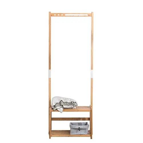 XF Coat Racks Bamboo Wo Wood Coat Rack Floor Bedroom Hanger Simple Clothes Shelf Household Rack Hanger - Wood Color Entryway Furniture (Size : 78178cm) XF Coat Racks Bamboo Wo Wood Coat Rack Floor Bedroom Hanger Simple Clothes Shelf Household Rack Hanger - Wood Color Entryway Furniture (Size : 78178cm)