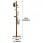 Moolo Coat Rack,Modern Minimalist Home Floor-Standing Solid Wood Hanger Bedroom Creative Multifunction Clothes Storage Rack Moolo Coat Rack,Modern Minimalist Home Floor-Standing Solid Wood Hanger Bedroom Creative Multifunction Clothes Storage Rack