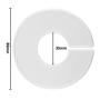 DYWISHKEY 10 Pieces Clothing Size Dividers Round Hangers Closet Dividers with Pen