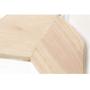 Joykith Vintage Log Hanger Set 5pcs Wooden Wood Hangers, Solid Wood Clothes Coat/Suit Dress/Pant/Skirt, The Solid Wood Material Creates a Sturdy Base, Perfect for Heavier Suits,Coat