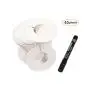 TADAE 40 Pieces 8 Colors Clothing Size Dividers Round Hangers Closet Dividers, Size Series XXS to XXXL and Blank with Marker Pen