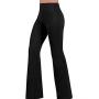 Sunyastor Women Boot Cut Yoga Pants Stretch Bootleg High Waisted Tummy Control Workout Leggings Long Bootleg Flare Pants