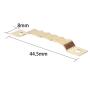 eZAKKA Sawtooth Picture Hangers, 100-Pack Sawtooth Picture Frame Hangers Hanging hardware Double Hole with Screws, 1 1/2 Inch eZAKKA Sawtooth Picture Hangers, 100-Pack Sawtooth Picture Frame Hangers Hanging hardware Double Hole with Screws, 1 1/2 Inch