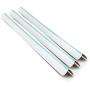 HANGERWORLD 100 Trouser Support Guards 17inch Metal Coat Clothes Garment Hangers Non-Slip Strip Travel Storage