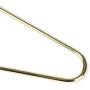 Quality Gold Modern Heavy Duty Metal Hangers ? Clothing Thin Compact Hanger ? Coated Metal Hangers for Wardrobe ? Shirt Pants Slim Hanger - 10 Pack