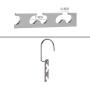 Giftol Space Saving Hangers Metal Hanger Magic Cascading Hanger Closet Clothes Organizer(4 Pack)