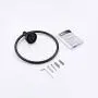KES Towel Ring Matte Black Hand Towel Holder SUS 304 Stainless Steel Bathroom Round Ring Towel Hanger Wall Mount, A2180-BK KES Towel Ring Matte Black Hand Towel Holder SUS 304 Stainless Steel Bathroom Round Ring Towel Hanger Wall Mount, A2180-BK