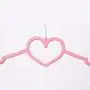 elegantstunning 10Pcs Multifunctional Loving Heart Clothes Hanger for Adults Kids Pink