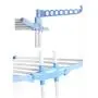Berill Foldable 3 Tier Clothes Drying Rack Laundry Dryer Hanger Compact Storage Steel Indoor Outdoor