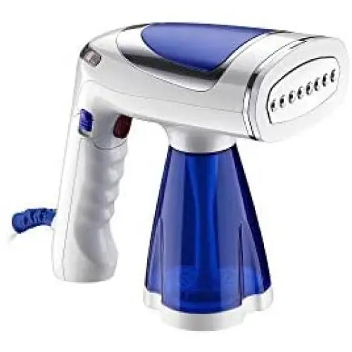ZZYJYALG Garment Ironing Machine Plastic Metal Handheld Household Transparent Water Tank Large Capacity High Temperature Cotton Linen Blended Polyester Portable Foldable Travel (Blue) ZZYJYALG Garment Ironing Machine Plastic Metal Handheld Household Transparent Water Tank Large Capacity High Temperature Cotton Linen Blended Polyester Portable Foldable Travel (Blue)