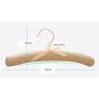 White Khaki Cotton Fabric Padded Clothes Hanger for Kids Children, Cute Pretty Flower Coat Hanger for Girl 10 Pcs Random Color