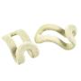 Timoo Cascading Hanger Hooks 30 PCS Hanger Connector for Home Clothes Closet Clothing Store Space Saving Connecting Hooks, Beige