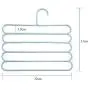 5pcs Random Color Pants Hangers Holders Multifunction Trousers Hanger Storage Rack Clothes Hanger Tie Scarfs Belt Towel Non-Slip Magic Hanger 5pcs Random Color Pants Hangers Holders Multifunction Trousers Hanger Storage Rack Clothes Hanger Tie Scarfs Belt Towel Non-Slip Magic Hanger
