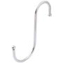 uxcell Stainless Steel Household S Shaped Kitchen Pan Clothes Hanger Hook 10Pcs Silver Tone