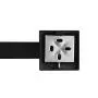 Durafe Square Towel Ring Stainless 304 Steel Towel Holders Towel Hangers Wall Mounted for Bathroom, Black Finished Durafe Square Towel Ring Stainless 304 Steel Towel Holders Towel Hangers Wall Mounted for Bathroom, Black Finished