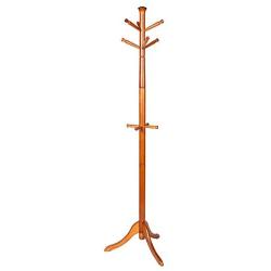 Y.H.Valuable Coat Racks Standing Coat Rack Wooden Free Standing,Coat Hat Tree Clothes Hanger Holder Stand for Clothes,Scarves,Handbags,Umbrella Entryway Furniture