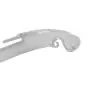 NAHANCO 505MGHU Plastic Dress Hanger, Chrome Swivel Hook, Rubber Gripper, Middle Heavy Weight, 17", Clear (Pack of 50) NAHANCO 505MGHU Plastic Dress Hanger, Chrome Swivel Hook, Rubber Gripper, Middle Heavy Weight, 17", Clear (Pack of 50)