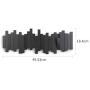 Clothes Hook - Wall Hanger Hook Wall Coat Rack Door Key Decoration Hook (Color : Black)