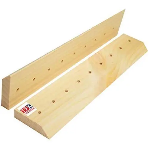 Wooden French Cleat 3/4&quot Thick, 3 Inches Depth x 48 Inches Width