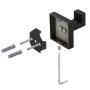 YGIVO Towel Hooks, Matte Black SUS304 Stainless Steel Bath Coat Robe Clothes Square Hook Hanger Wall Hook Holder for Bathroom Kitchen Garage Hotel Wall Mounted