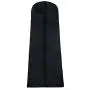 HANGERWORLD 72inch Black Breathable Dress Cover 2 Black 17inch Satin Padded Top Coat Clothes Garment Dress Hangers HANGERWORLD 72inch Black Breathable Dress Cover 2 Black 17inch Satin Padded Top Coat Clothes Garment Dress Hangers