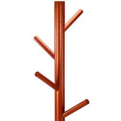 XMZFQ Wooden Coat Rack Stand 8 Hooks Free Standing Coat Rack Hallway/Entryway Coat Hanger Stand for Clothes, Suits, Accessories,White