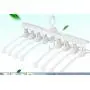 zxb Multi-Function Hanger Storage Artifact Clothes Hanging Home Clothes Hanger Shake Magic Clothes Prop Folding Telescopic Saving Space