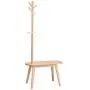 Angels home Solid Wood Creative Coat Rack Floor Hanger Porch Change Shoes Stool Clothes Rack Multifunctional Bedroom Floor Hanger Angels home Solid Wood Creative Coat Rack Floor Hanger Porch Change Shoes Stool Clothes Rack Multifunctional Bedroom Floor Hanger