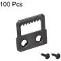 uxcell Sawtooth Picture Hangers, 27mm x 27mm Double Hole with Screws for Frame Hanging, 100 Pcs uxcell Sawtooth Picture Hangers, 27mm x 27mm Double Hole with Screws for Frame Hanging, 100 Pcs
