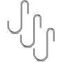 CZYJOE 30 Pack Heavy Duty S Hooks Pan Holders Pot Rack Hooks for Hanging Kitchenware, Utensils, Mugs, Bags, Plants, Clothes