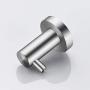 Marmolux Acc Towel Hook Brushed Nickel Bathroom Single Coat Robe Hooks Bath Kitchen Small Hand Towel Holder Hat Door Hanger Rack Wall Mount Bathroom Hardware Set Stainless Steel Satin Finished