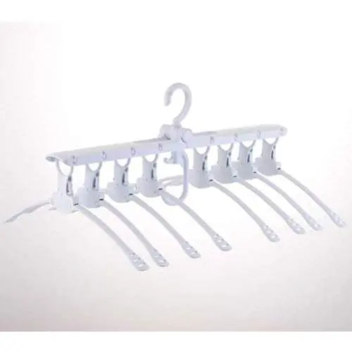 Clothes Hangers Space Saving Hangers Multi-Function Plastic Cascading Hanger Non Slip with Drying Rack Use for Home Wardrobe Dorm Apartment (White) Clothes Hangers Space Saving Hangers Multi-Function Plastic Cascading Hanger Non Slip with Drying Rack Use for Home Wardrobe Dorm Apartment (White)